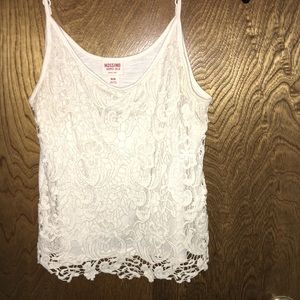 Cream tank top